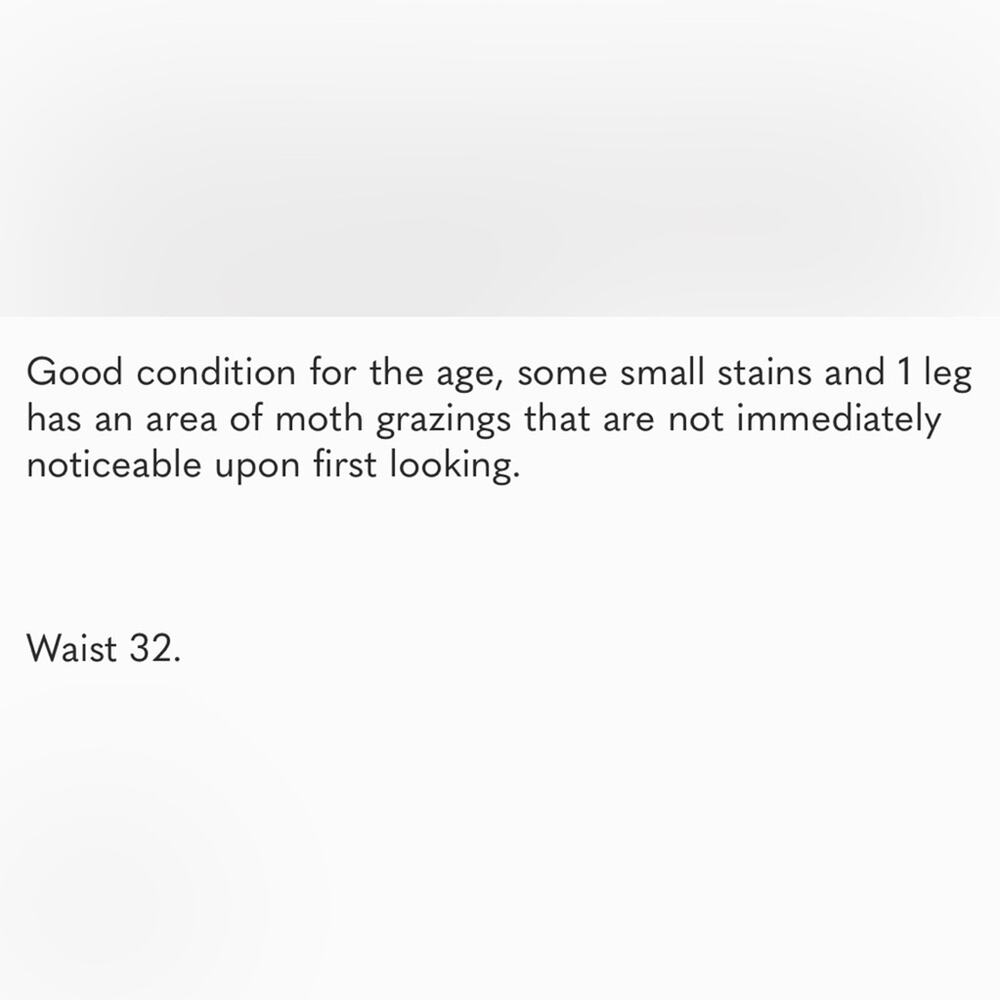 WW1 wool Flying pants - Picture 4 of 10